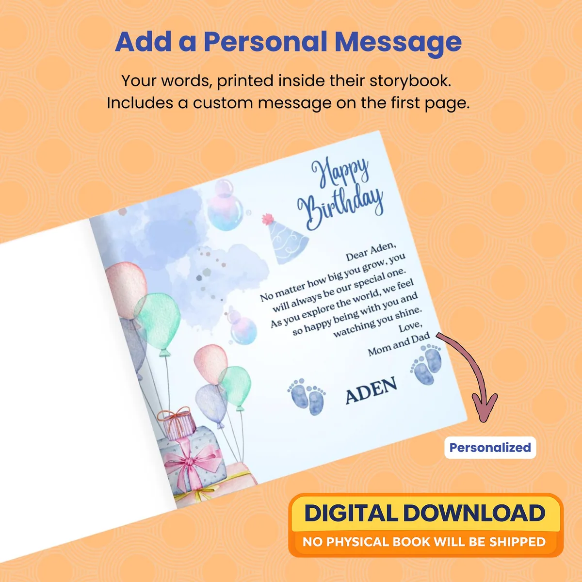 Personalized Birthday Storybook PDF
