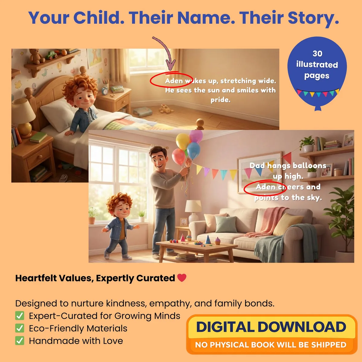 Personalized Birthday Storybook PDF