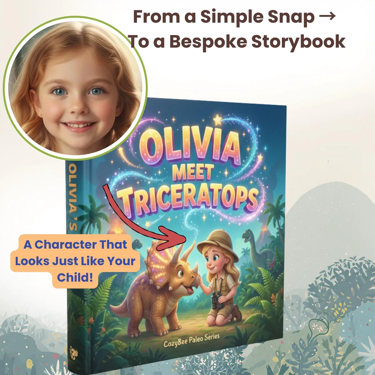 Personalized Dinosaur Storybook