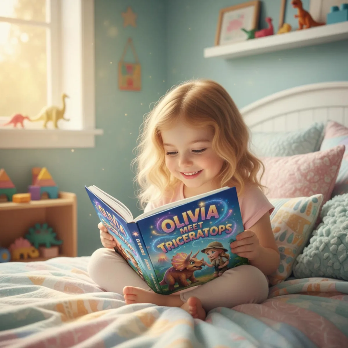 Personalized Dinosaur Storybook