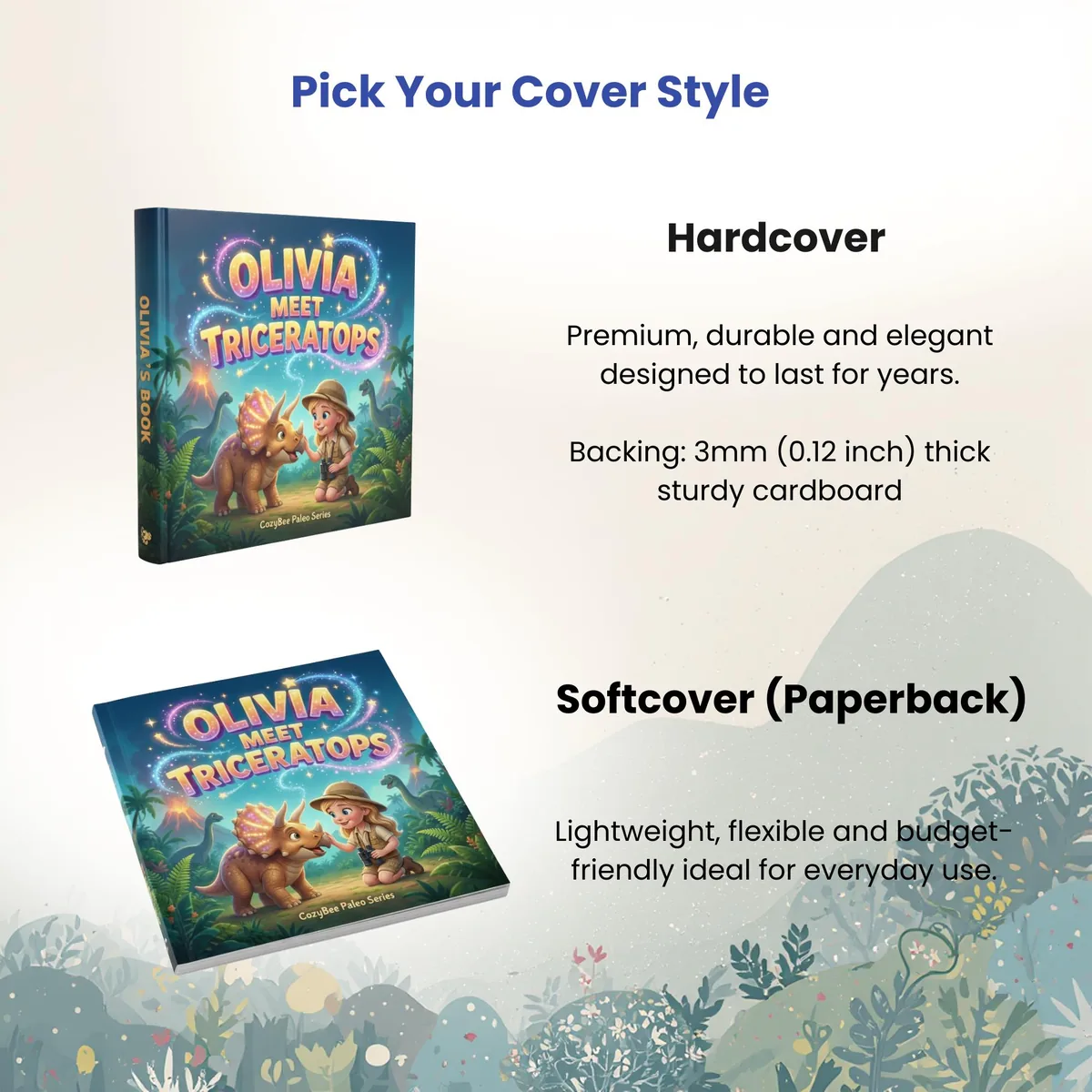 Personalized Dinosaur Storybook