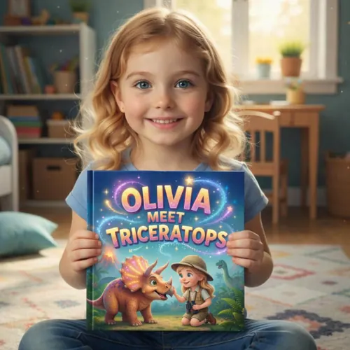 Personalized Dinosaur Storybook