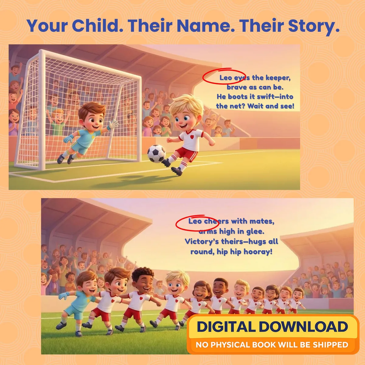 Personalized Football Storybook PDF