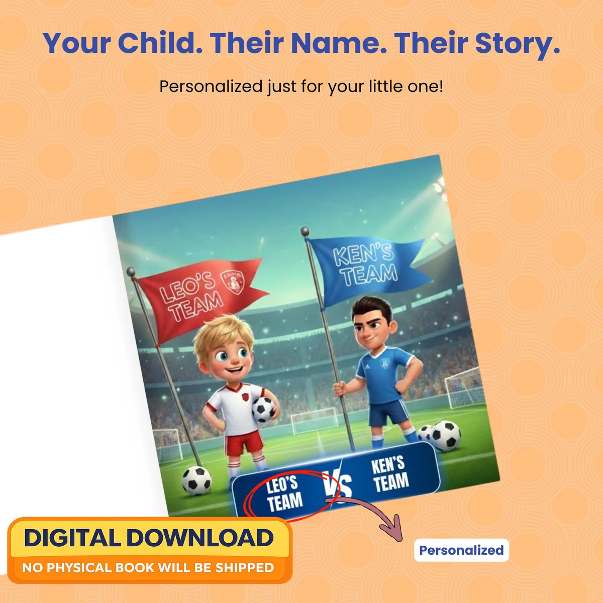 Personalized Football Storybook PDF