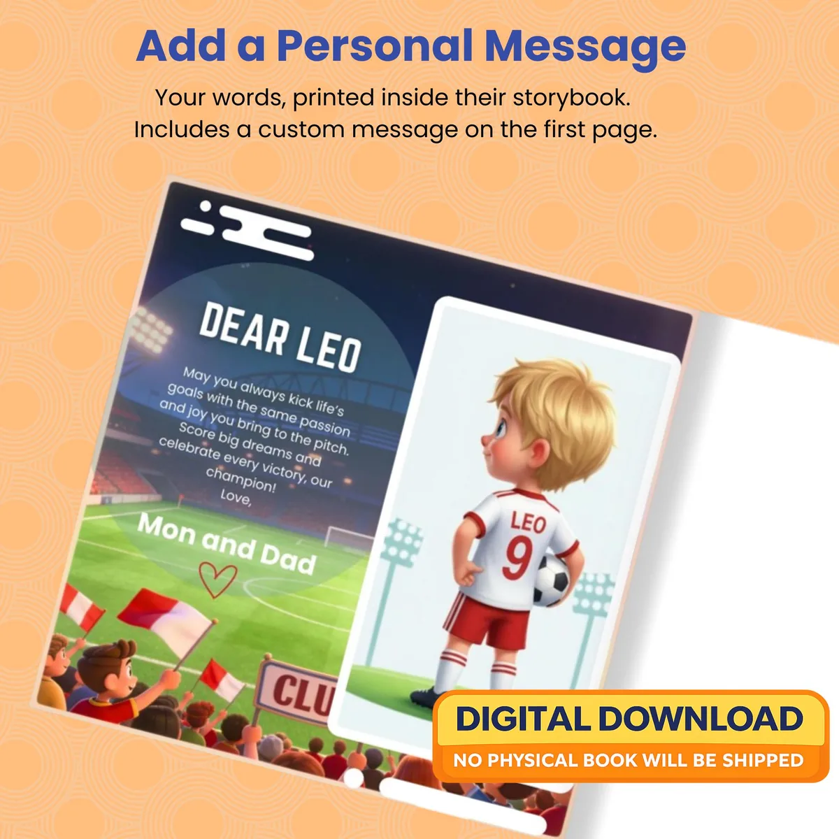 Personalized Football Storybook PDF