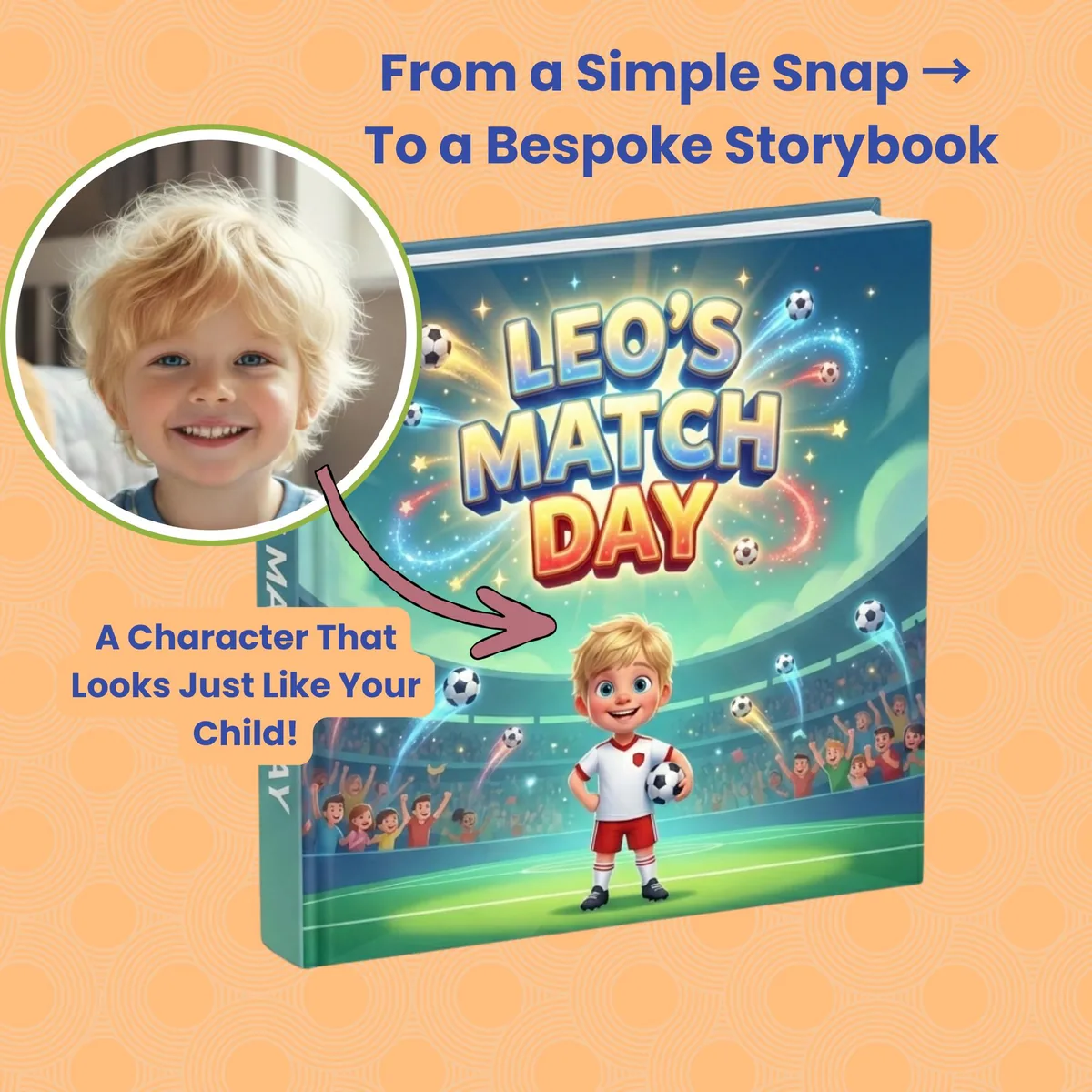 Personalized Kids Football Book