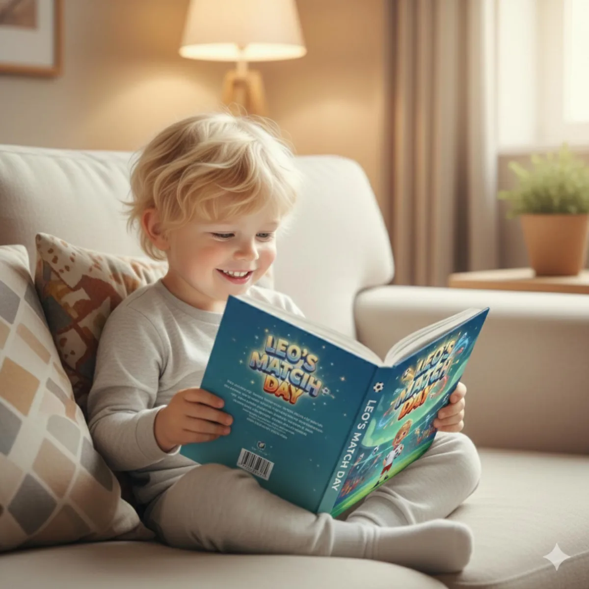 Personalized Kids Football Book