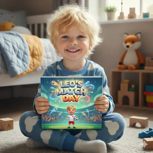 Personalized Kids Football Book