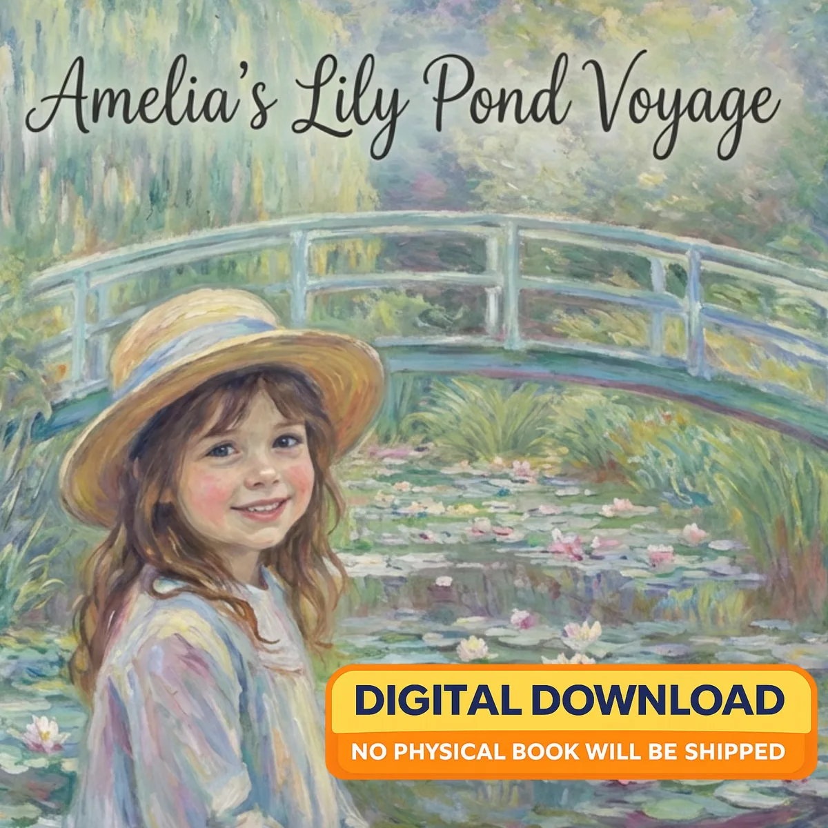 Personalized Monet-Inspired Storybook