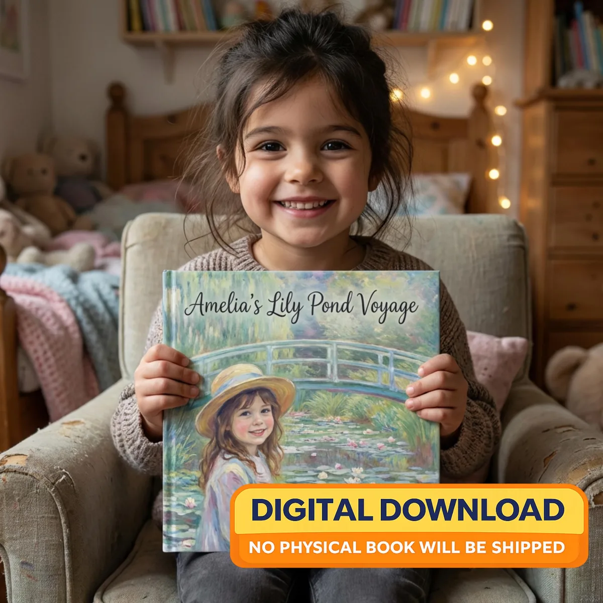 Personalized Monet-Inspired Storybook