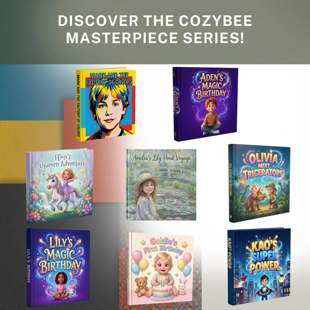 Personalized Monet-Inspired Storybook