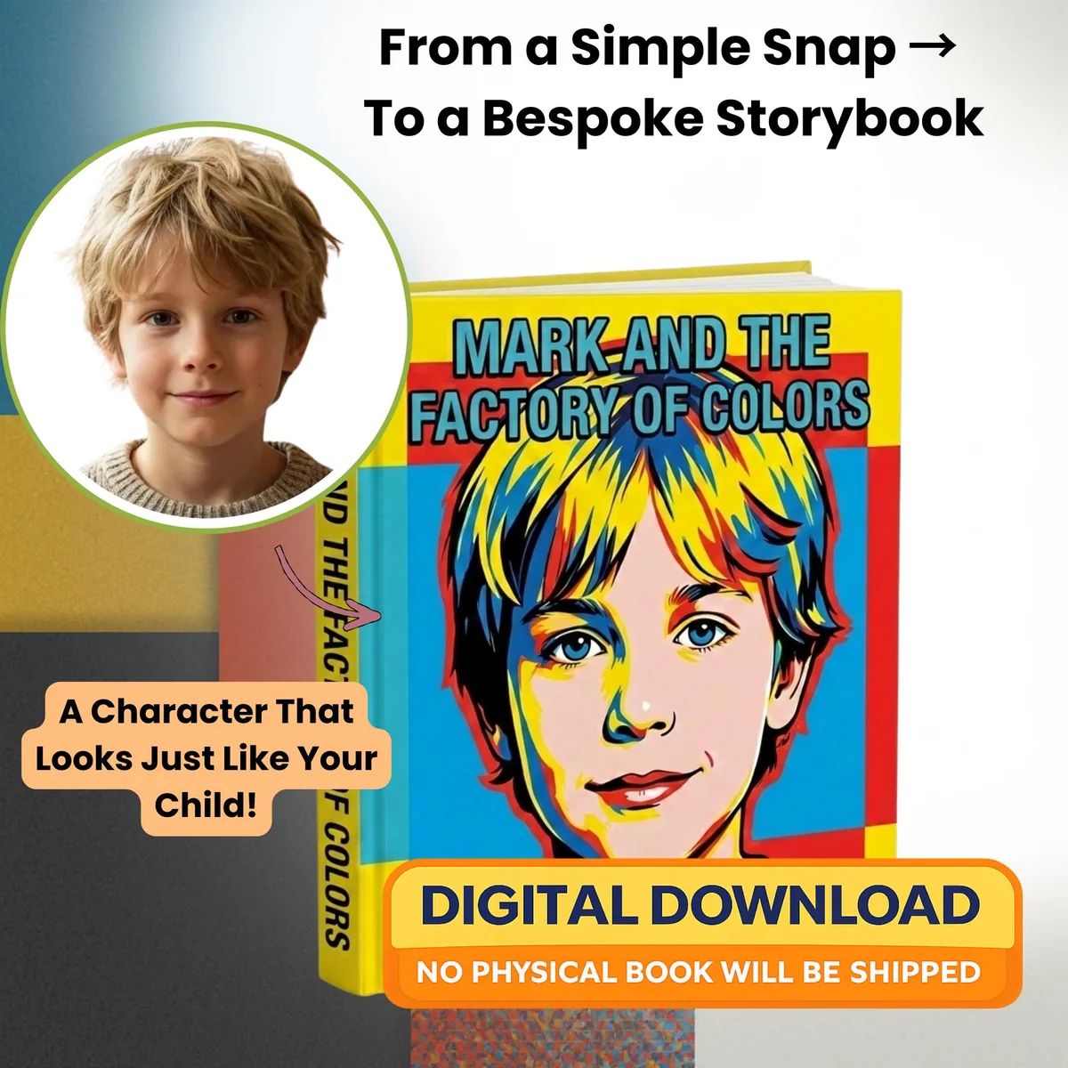 Personalized Pop Art Storybook