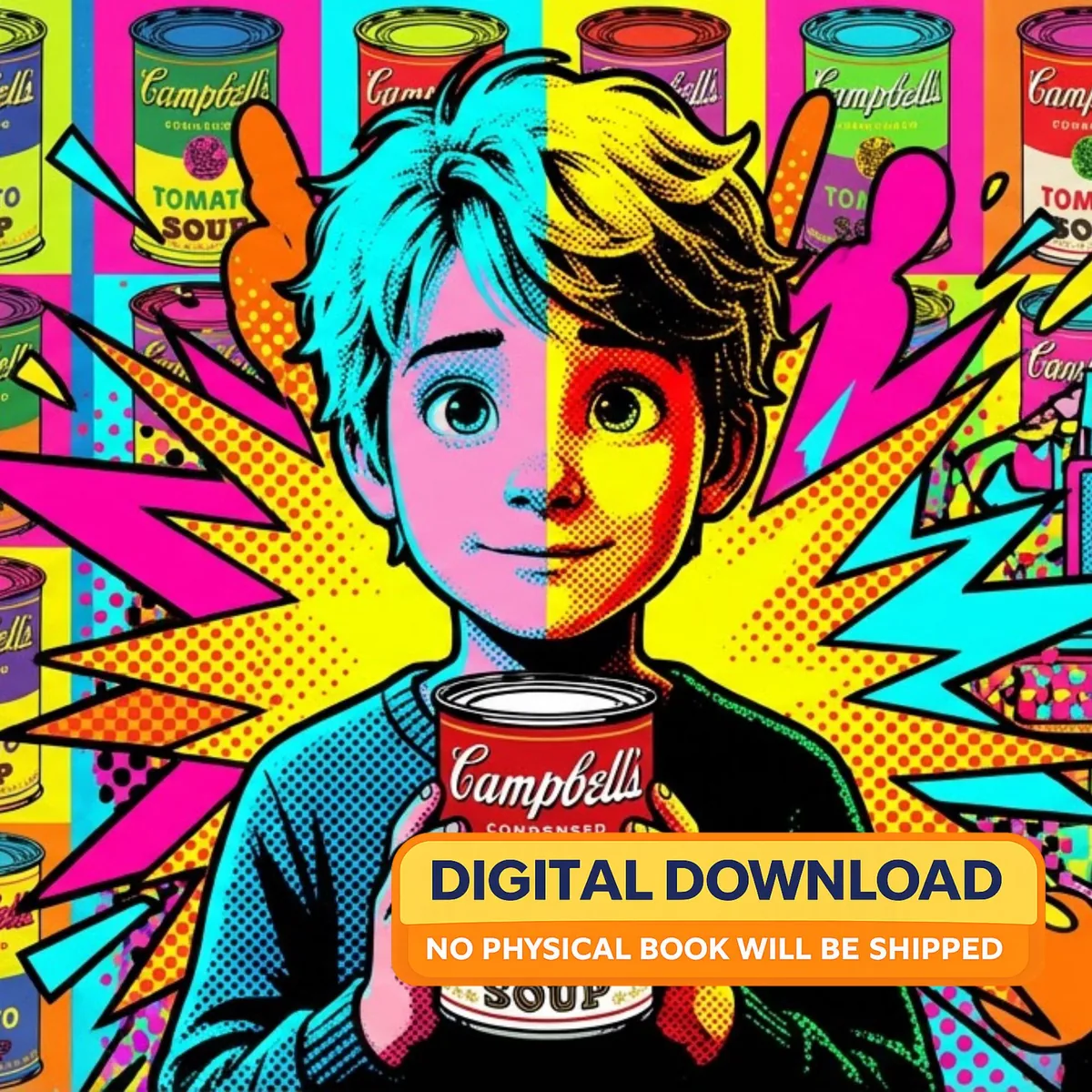 Personalized Pop Art Storybook