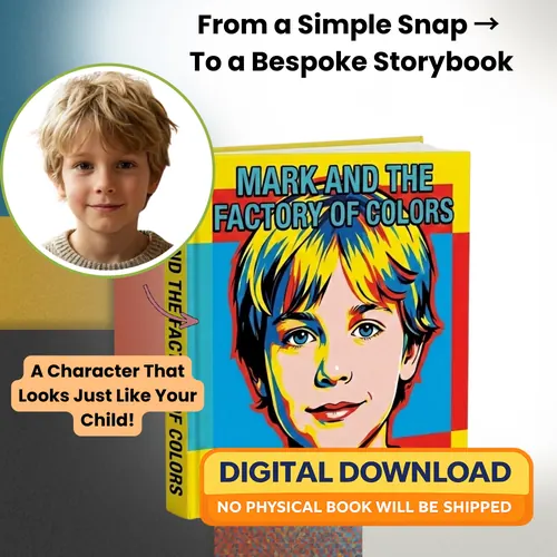 Personalized Pop Art Storybook