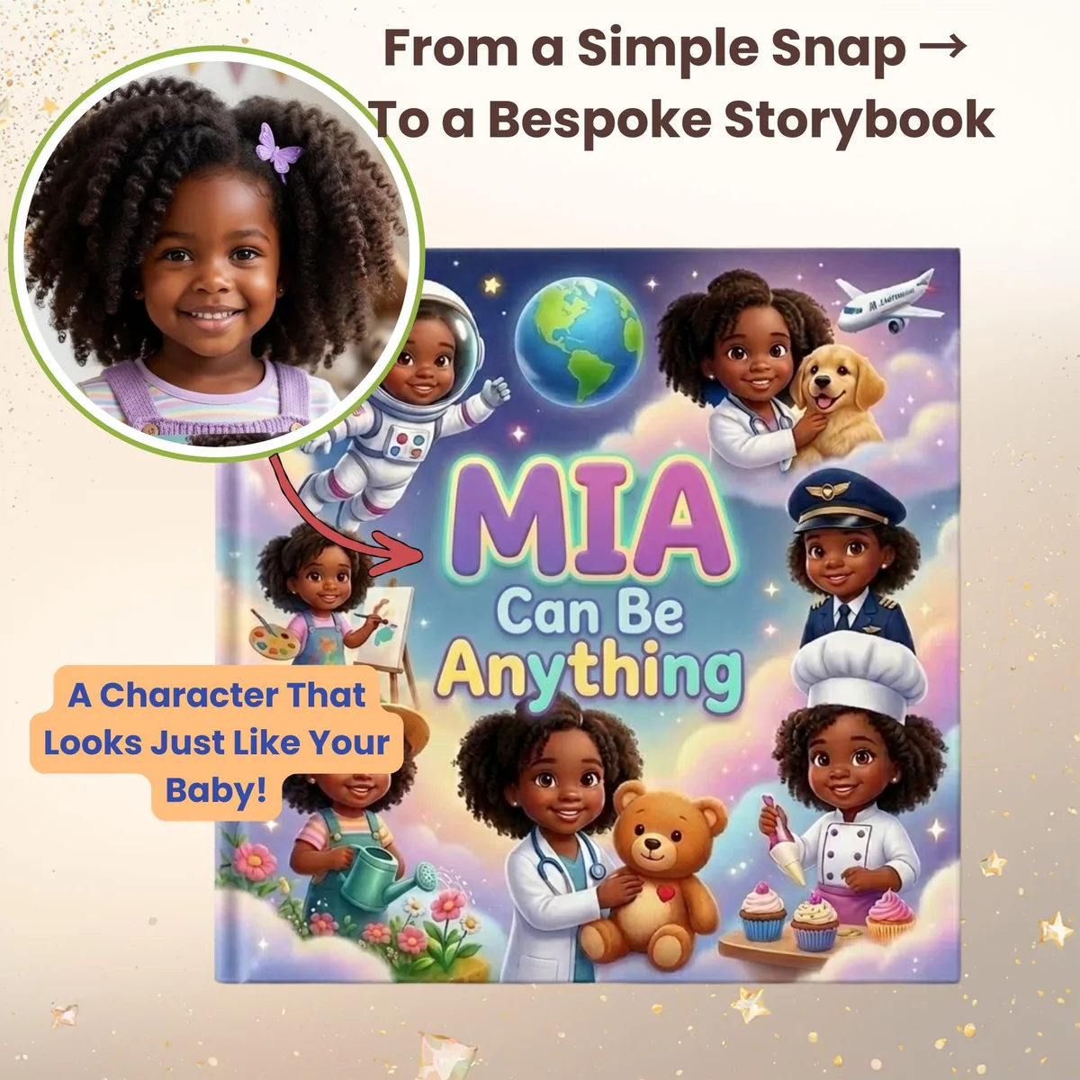 Personalized You Can Be Anything Storybook