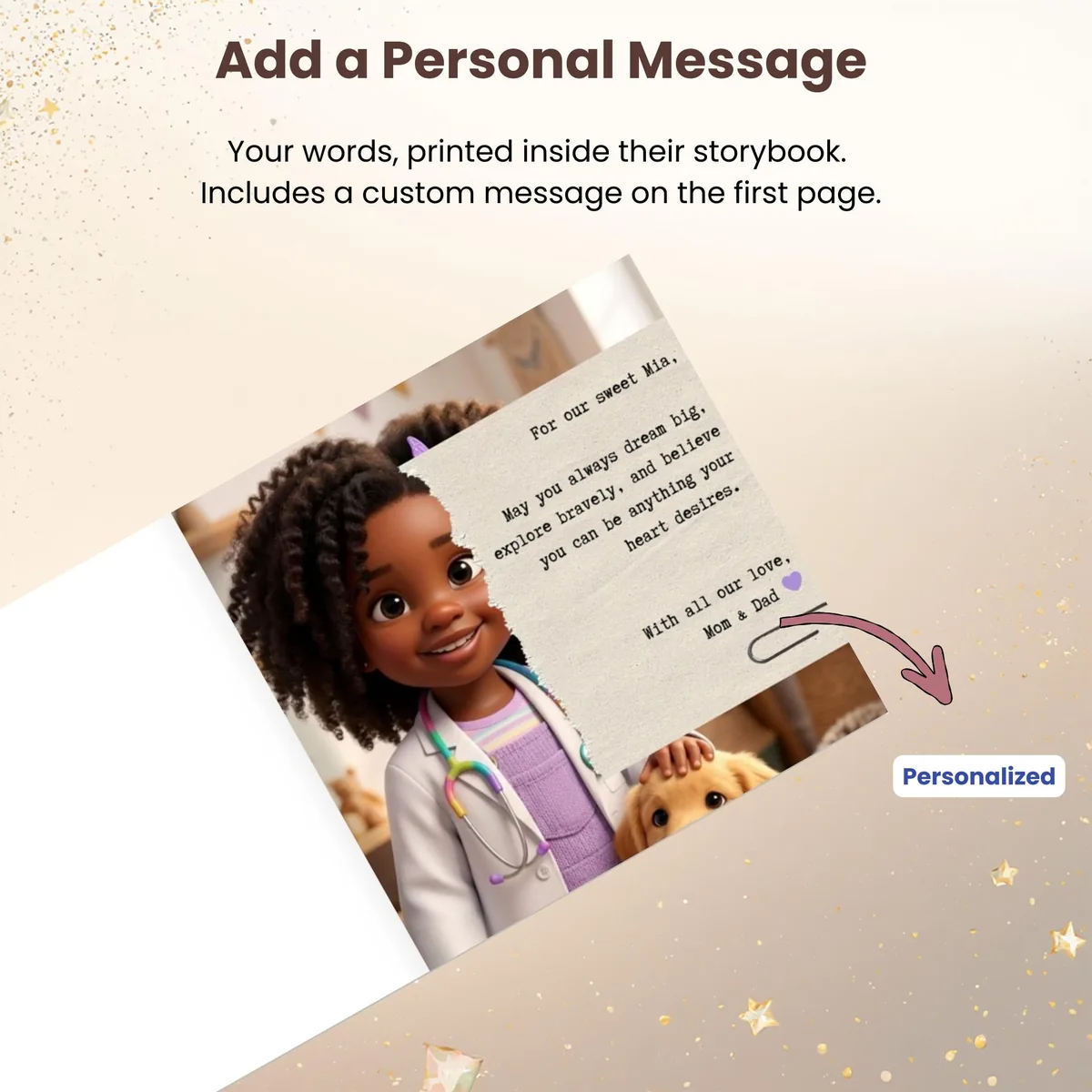 Personalized You Can Be Anything Storybook