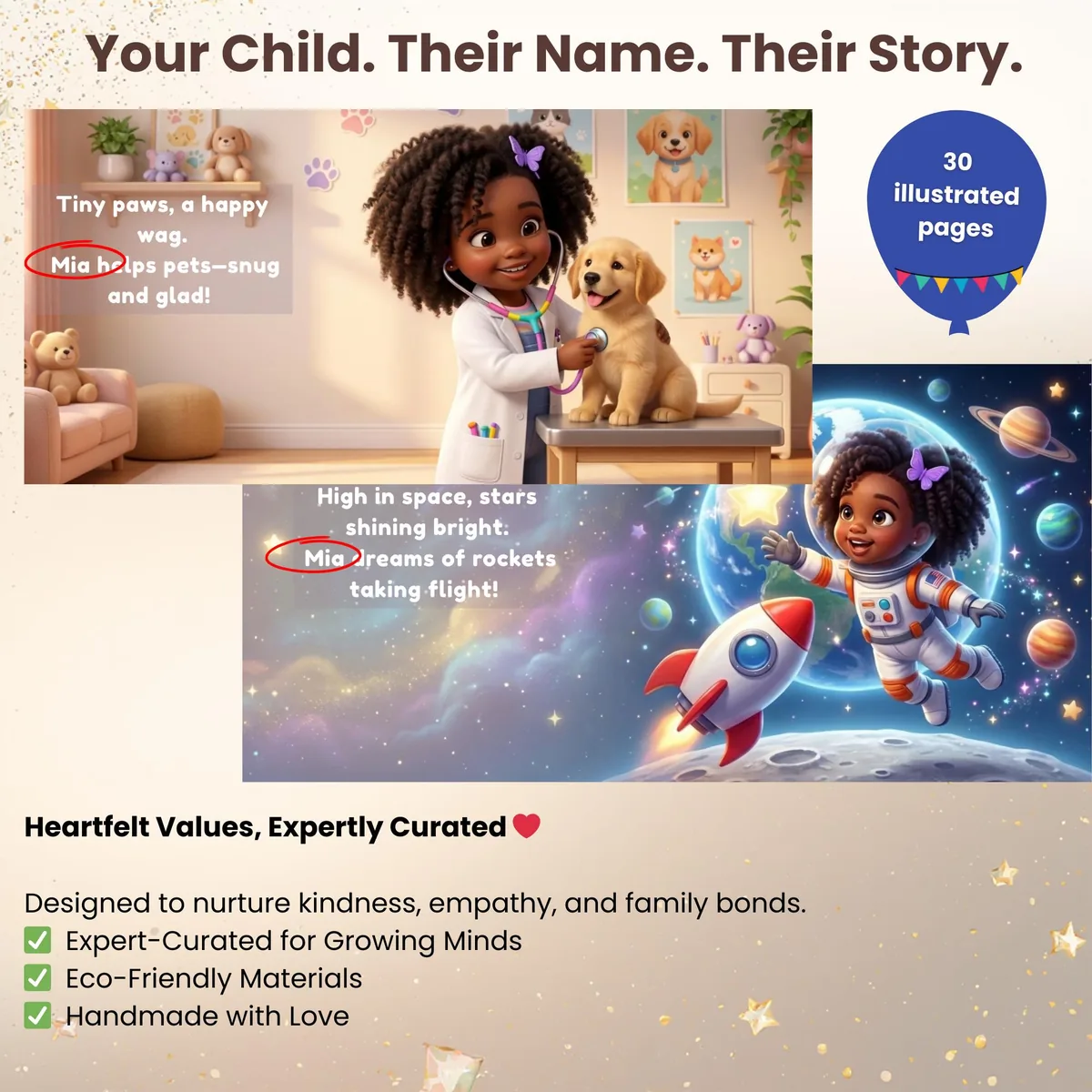Personalized You Can Be Anything Storybook