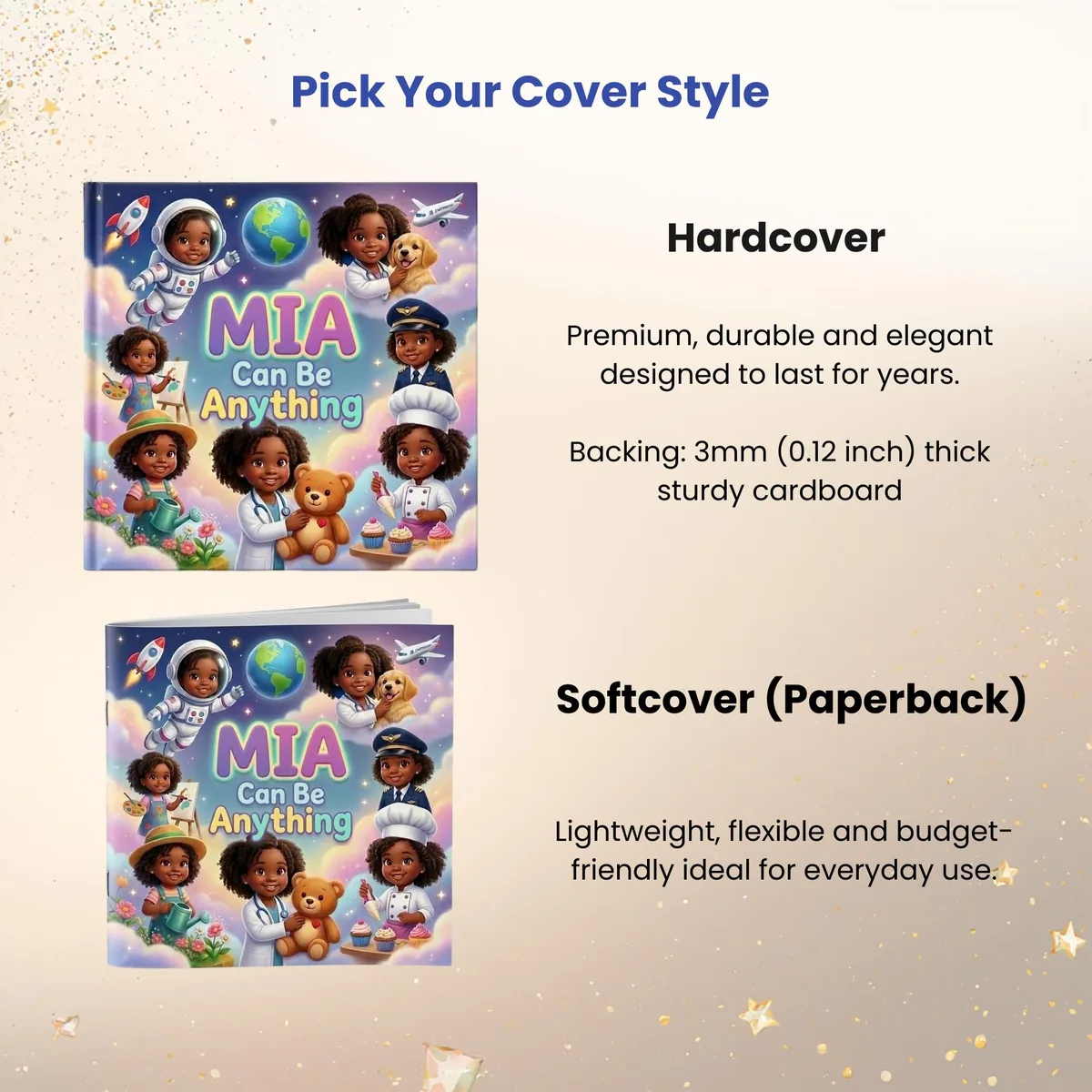 Personalized You Can Be Anything Storybook