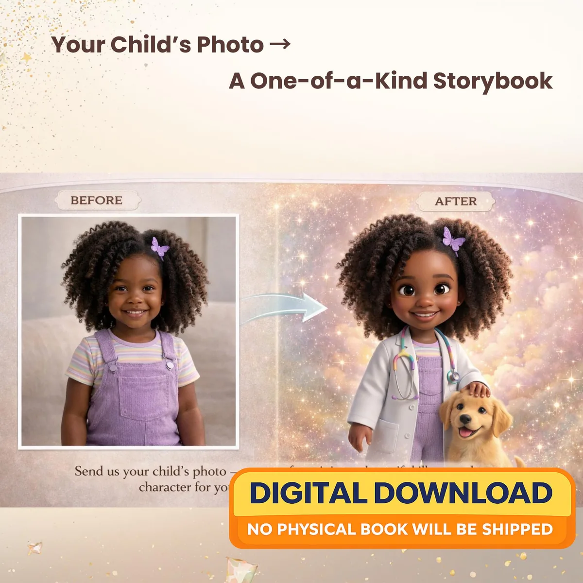 Personalized You Can Be Anything Storybook