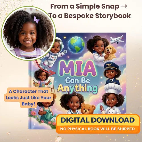 Personalized You Can Be Anything Storybook